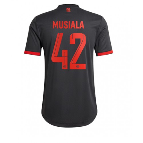 Dres Bayern Munich Jamal Musiala #42 Rezervni za Žensko 2022-23 Kratak Rukav
